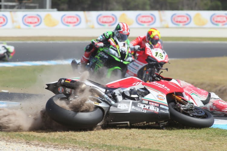 Eugene Laverty warf ein Top-Ergebnis weg