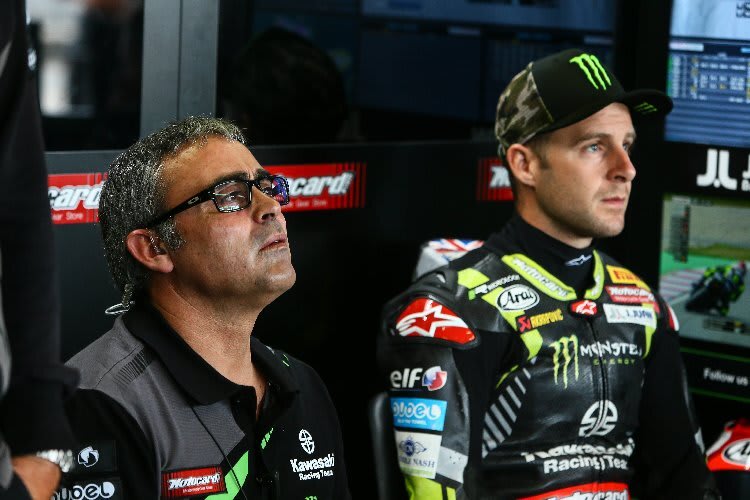 Pere Riba und Jonathan Rea sind seit 2015 ein eingespieltes Team