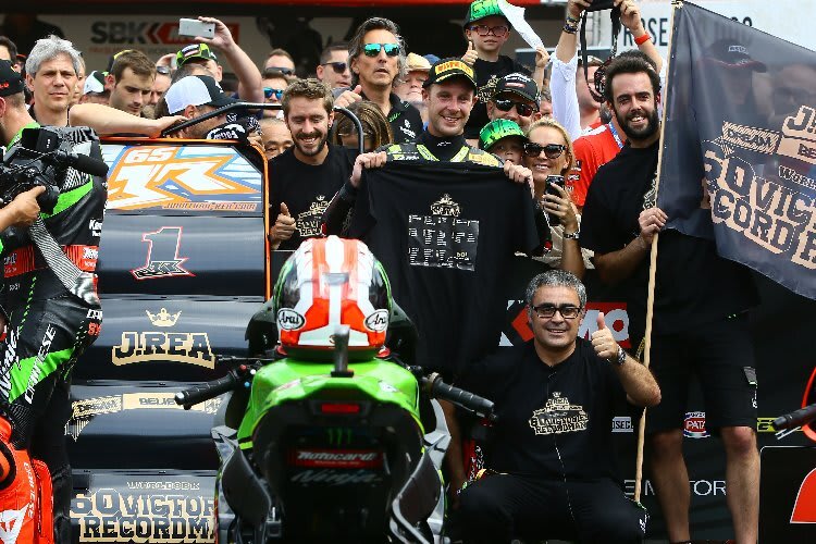 Jonathan Rea feierte seinen 60. Laufsieg