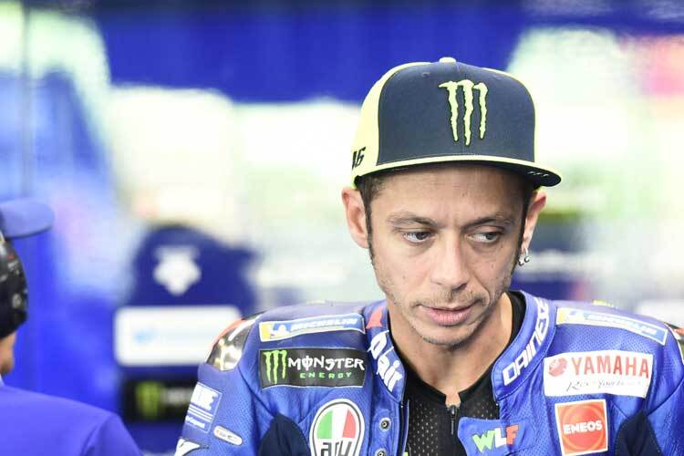 Valentino Rossi hat Mitgefühl mit seinem Teamkollegen