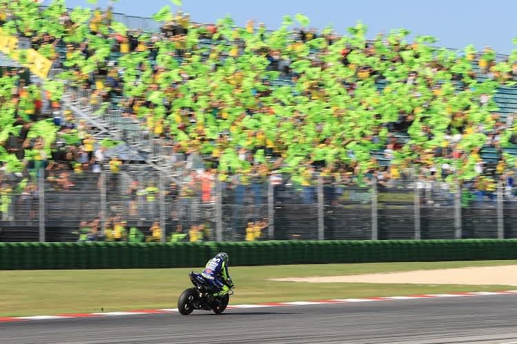 Gelb ist die Trendfarbe in Misano: Heimspiel für Valentino Rossi