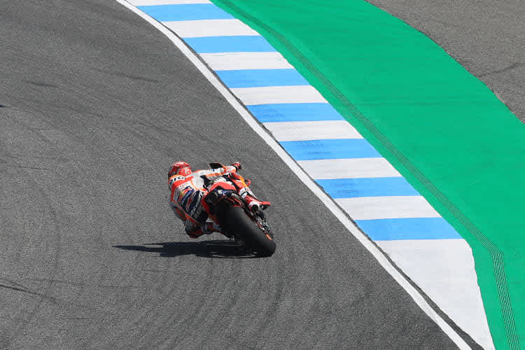 Marc Márquez in Buriram: Fokus auf den Hinterreifen