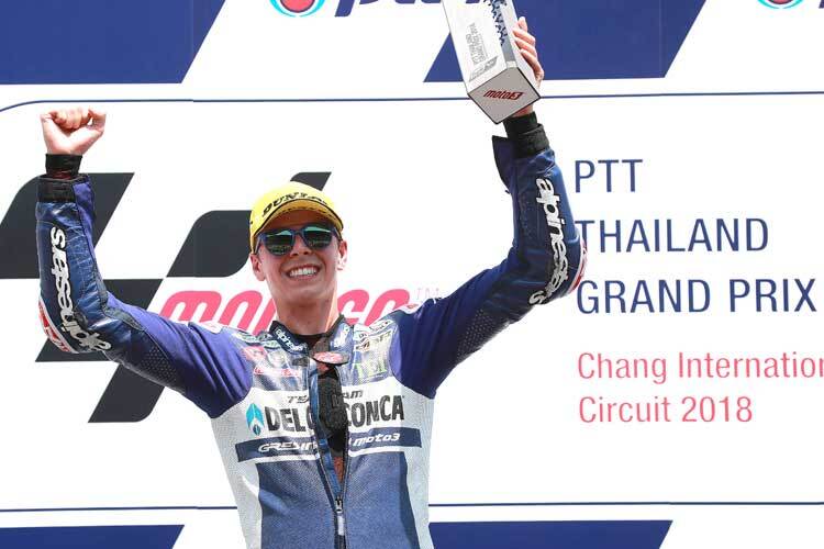 Fabio Di Giannantonio feierte in Thailand seinen zweiten Karrieresieg