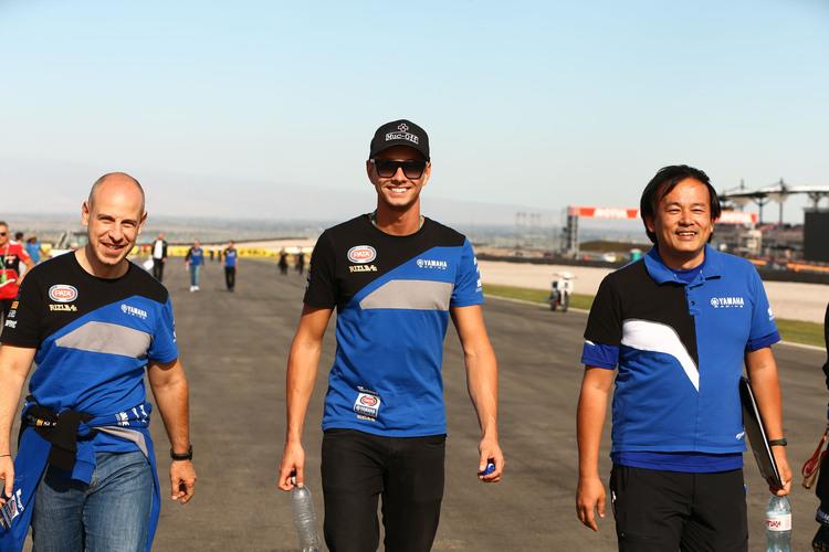 Michael van der Mark verschaffte sich zu Fuß einen Eindruck