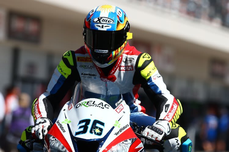 Unglaubliches Pech: Ein kleiner Stein zerstörte Leandro Mercado das erste Rennen 