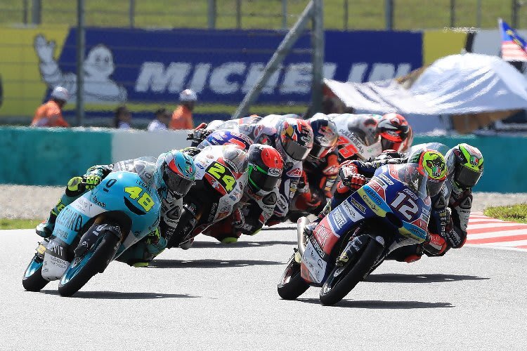 Die Moto3-Klasse ist auch 2019 gut gefüllt