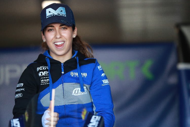 Maria Herrera ist ein Lichtblick in der Supersport-WM