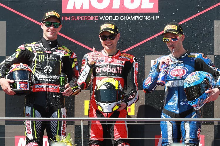 Jonathan Rea musste Alvaro Bautista geschlagen geben