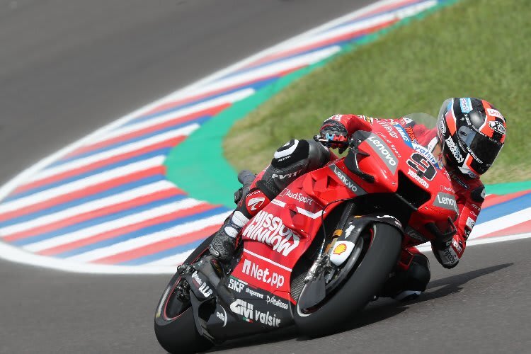 Danilo Petrucci stürzte im ersten Training