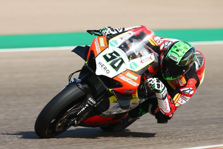 Eugene Laverty in Aragon