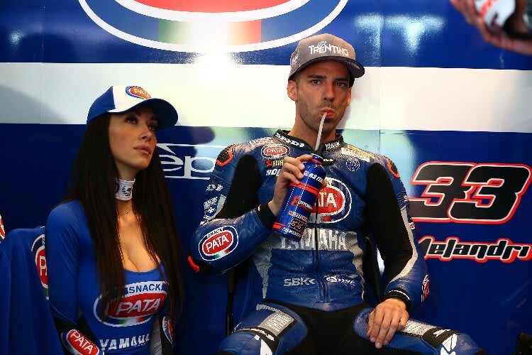Yamaha-Pilot Marco Melandri ist zu bedauern