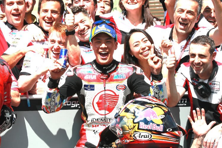 Takaaki Nakagami: Jubel über erstes Top-5-Finish