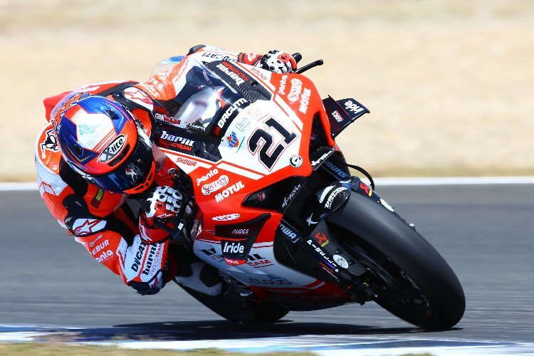 Michael Rinaldi mit der Ducati Panigale V4R