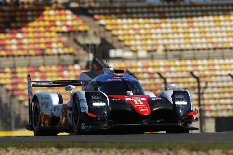 Sieger bei den 6h von Shanghai: Der Toyota TS050 Hybrid von Sébastien Buemi, Anthony Davidson und Kazuki Nakajima 