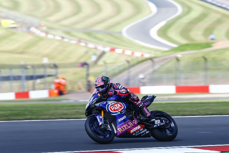 Alex Lowes bei seinem Heimrennen in Donington Park