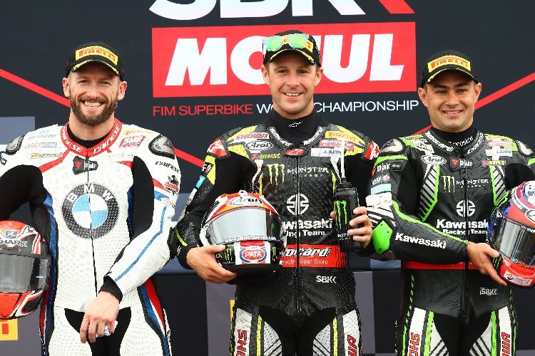 Donington, Lauf 1: Ein rein britisches Podium