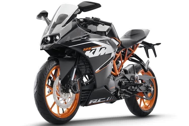 Die neue KTM RC 125 ist eine Augenweide