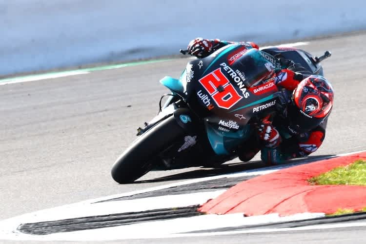 Silverstone: Starker Auftritt von Fabio Quartararo