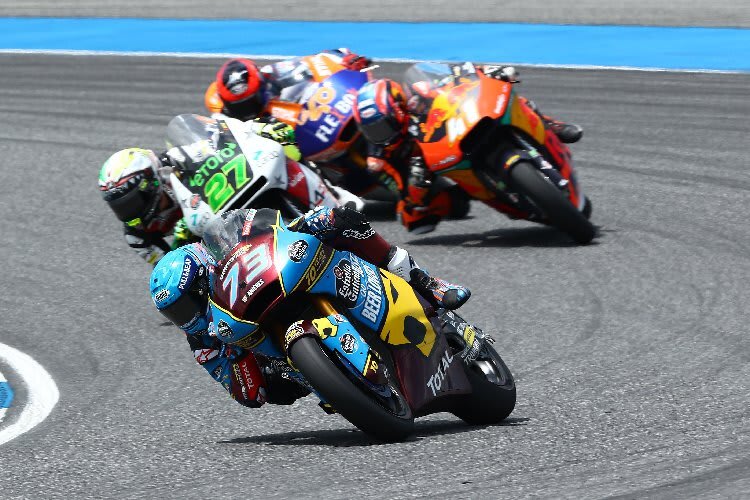 Alex Marquez konnte sich in Buriram nicht vor den KTM-Piloten behaupten
