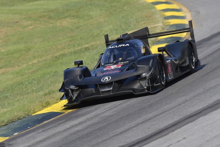 Der Acura ARX-05 bei Testfahrten in Road Atlanta