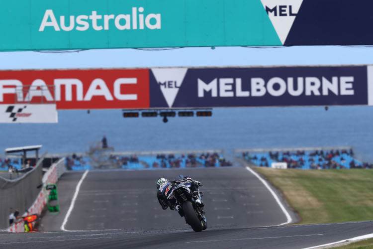 Vorjahressieger Maverick Viñales legte stark los