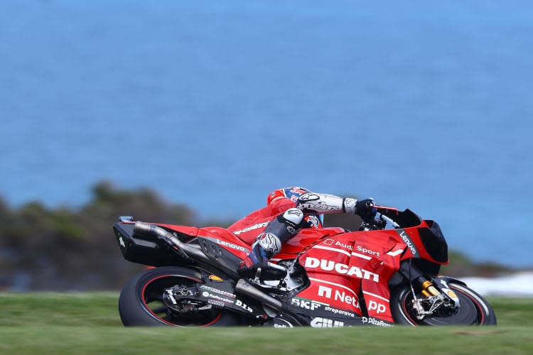 Andrea Dovizioso kennt das Problem auf Phillip Island