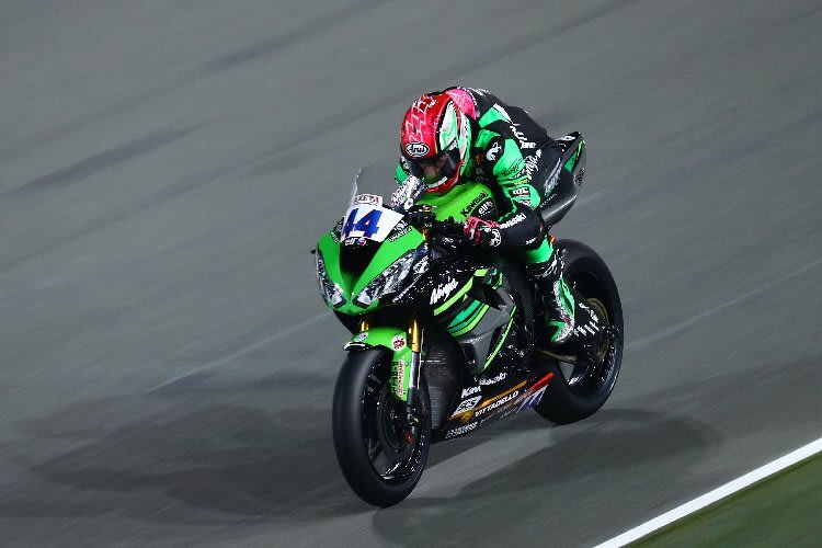 Lucas Mahias fuhr für Kawasaki den letzten Supersport-Sieg ein