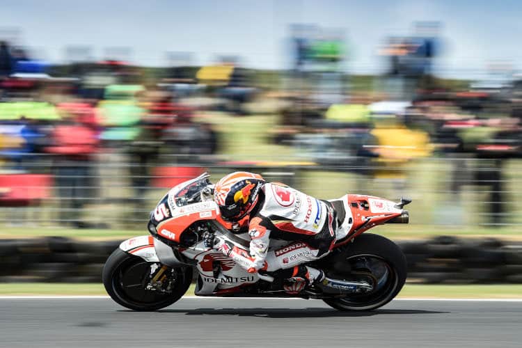 Johann Zarco auf der LCR-Honda