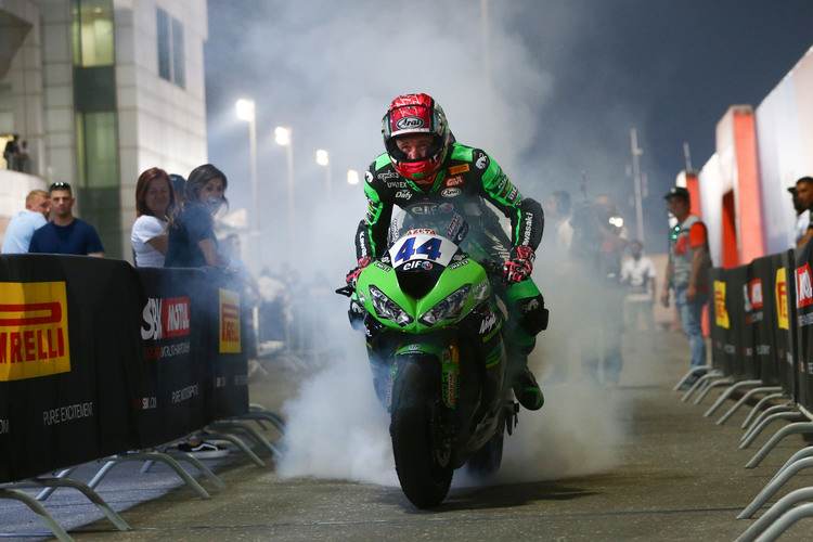 Zweiter Sieg auf Kawasaki, Lucas Mahias in Katar