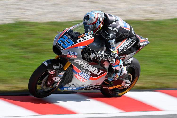 Marcel Schrötter in Sepang