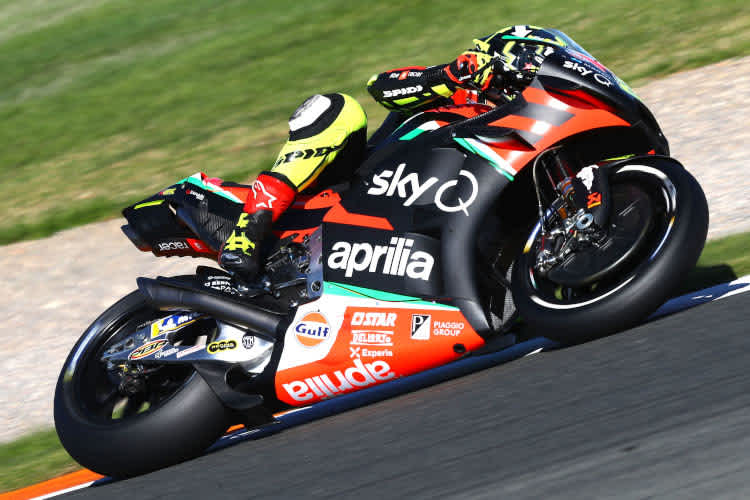 Wer sitzt in Sepang statt Andrea Iannone auf der Aprilia?