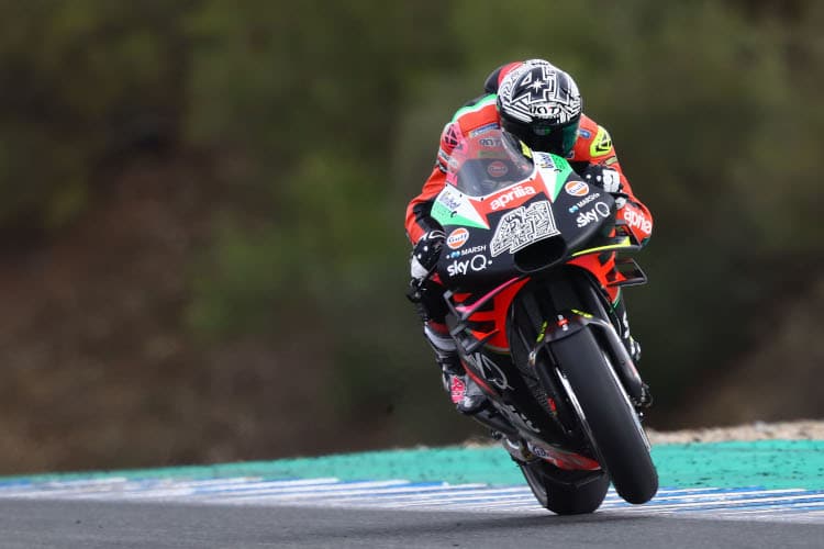 Aprilia-Werksfahrer Aleix Espargaró hätte gerne schon in Jerez die neue RS-GP getestet