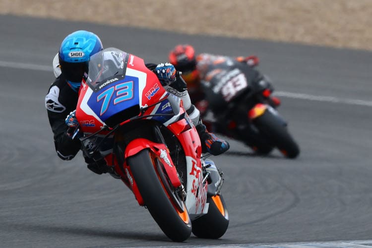 MotoGP-Rookie Alex Márquez und sein Bruder, Teamkollege und Seriensieger Marc