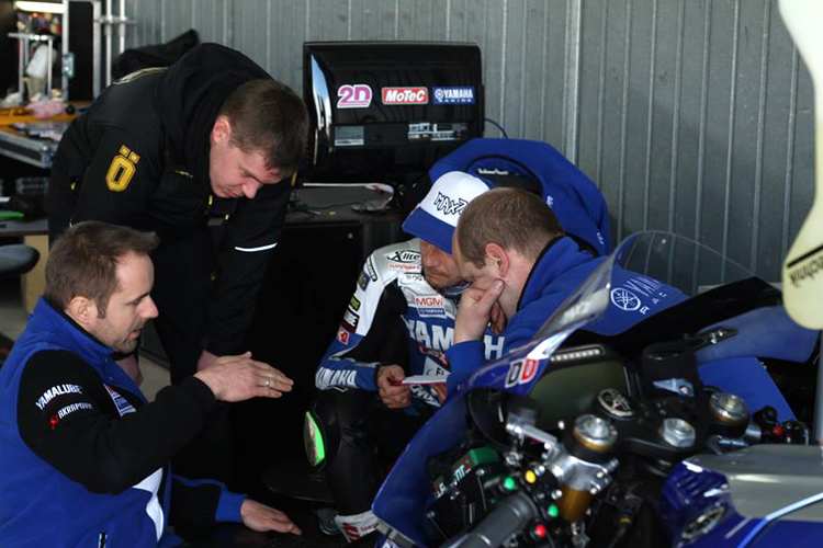 Max Neukirchner arbeitet mit seinen Mechanikern das zweite Jahr zusammen