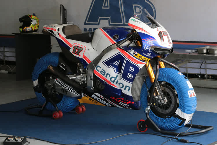 Die Production-Honda von Karel Abraham