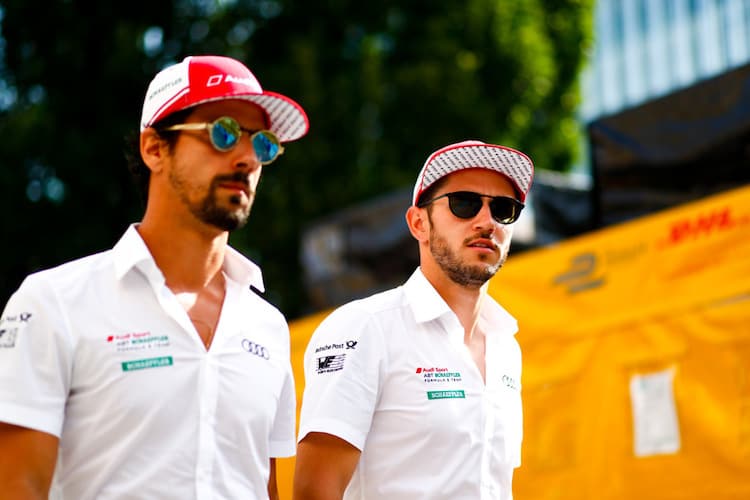 Lucas di Grassi und Daniel Abt