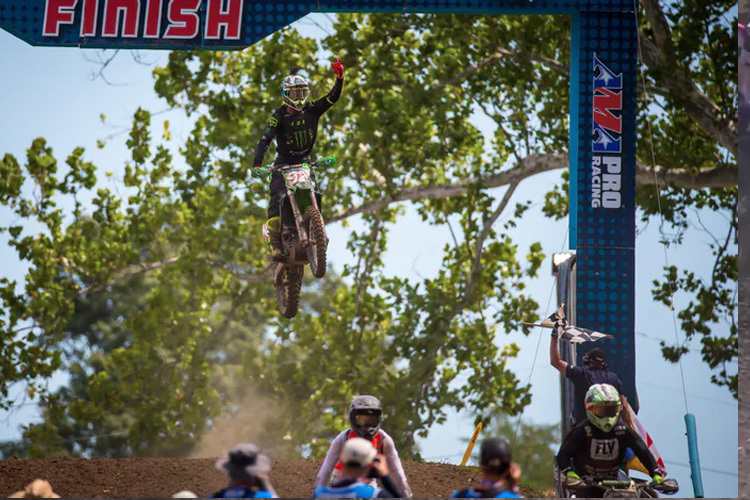 Adam Cianciarulo wurde in Crawfordsville nach taktischer Leistung Champion der 250er Klasse