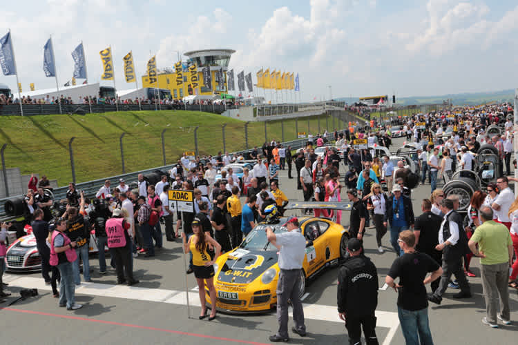 Die Rennen auf dem Sachsenring zählen zu den Highlights im ADAC GT Masters