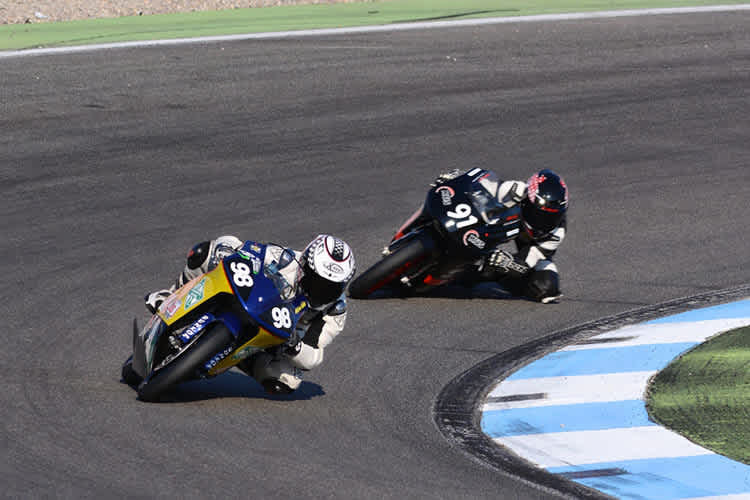 2016 in Hockenheim: Adrian Hähle vor Micks Winkler