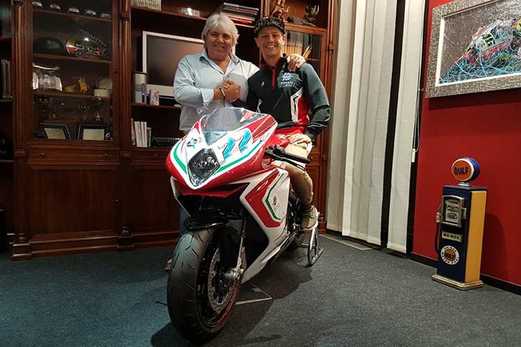 Forward-Chef Cuzari mit Domi Aegerter