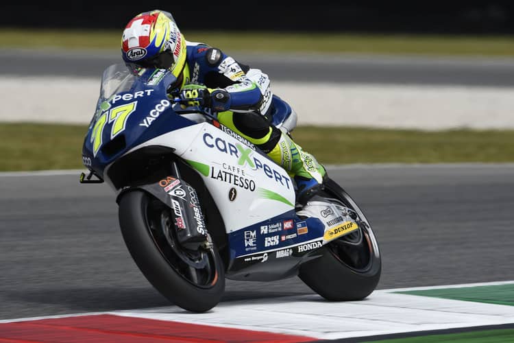 Domi Aegerter in Mugello auf der Suter MMX2
