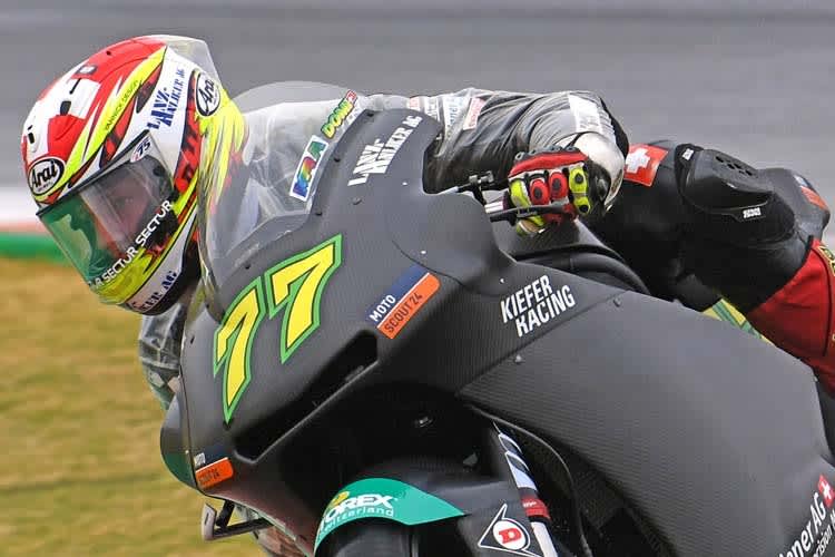 Dominique Aegerter auf der KTM