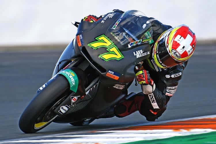 Dominique Aegerter auf der KTM des Kiefer-Teams