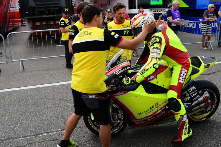 Riesige Freude bei Aegerter und dem Kiefer-Team