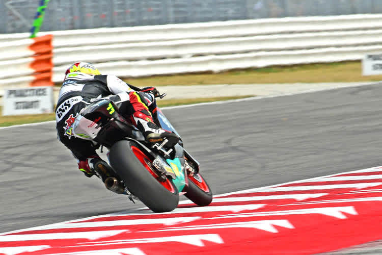 Domi Aegerter in Misano