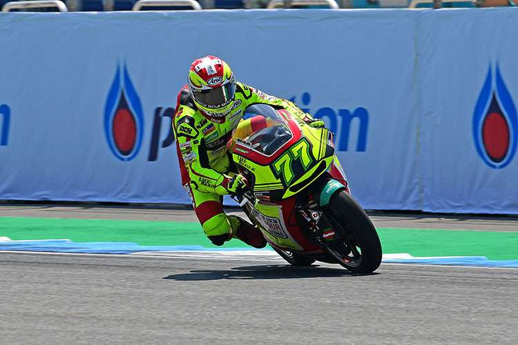 Domi Aegerter beim GP in Buriam 2018