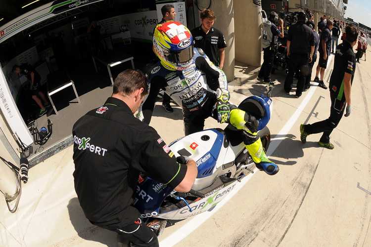 Dominique Aegerter übte sich in Le Mans in Selbstkritik: «Ich weiss, dass ich lernen muss, die Bremse etwas früher loszulassen»