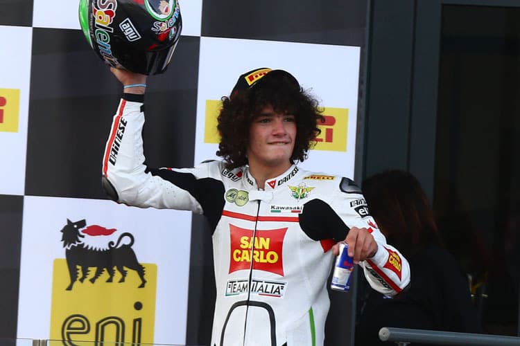 Simoncelli-verdächtige Frisur: Alessandro Nocco