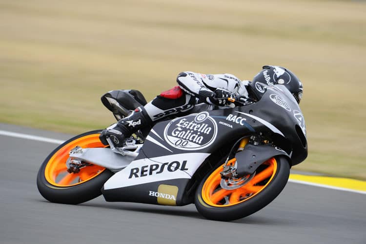 Alex Rins beim Valencia-Test