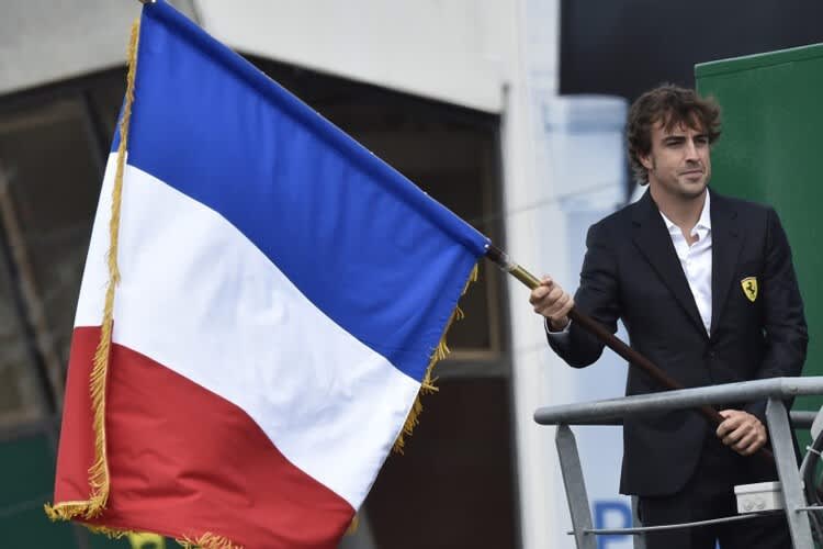 Irgendwann riss auch Fernando Alonso mit Ferrari der Geduldsfaden